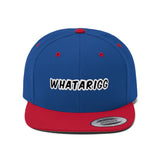 Unisex Flat Bill Hat